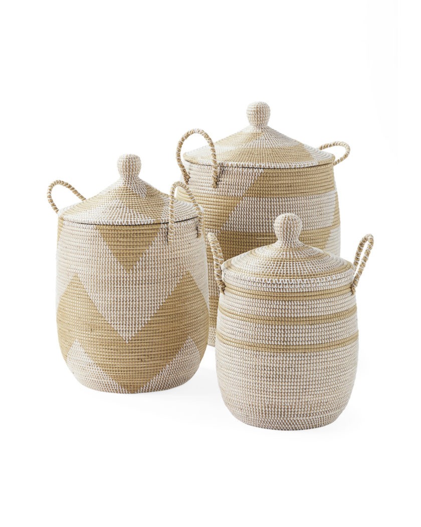 seagrass laundry baskets
