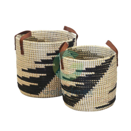black-white-seagrass-baskets-with-handles
