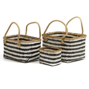 Handcrafted baskets