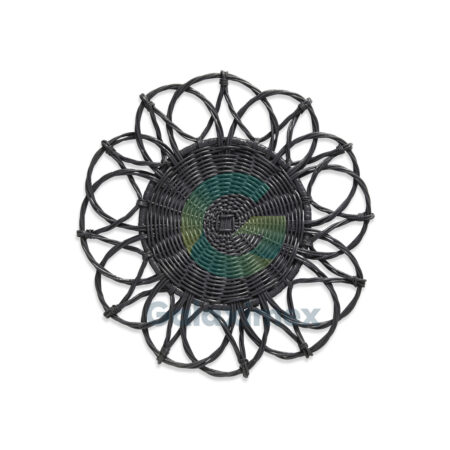 black-wicker-placemat