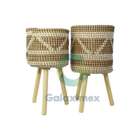 Seagrass-woven-indoor-plant-pot-with-stand