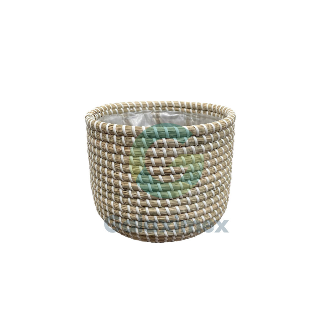 Plant pot Riviera White 28 x 28 x 52 cm main image 0