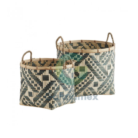 bamboo-storage-baskets-with-pattern
