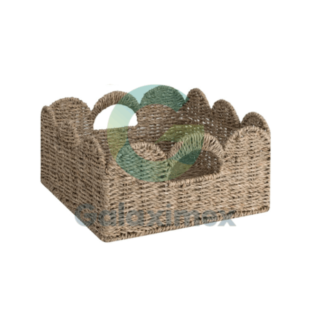 Seagrass Storage Baskets with Handles