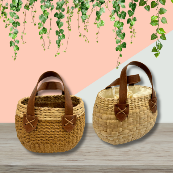 WOVEN-HANDBAG
